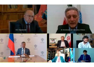 خبرنگاران برگزاری پنجمین اجلاس روسای دانشگاههای برتر ایران و روسیه